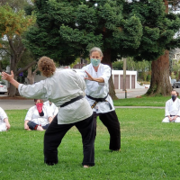 Class in Ohlone Park