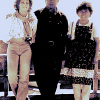 Kayla with Saito and wife